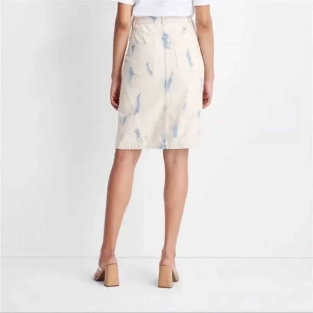 Future Collective denim skirt NWT - Picture 2 of 3